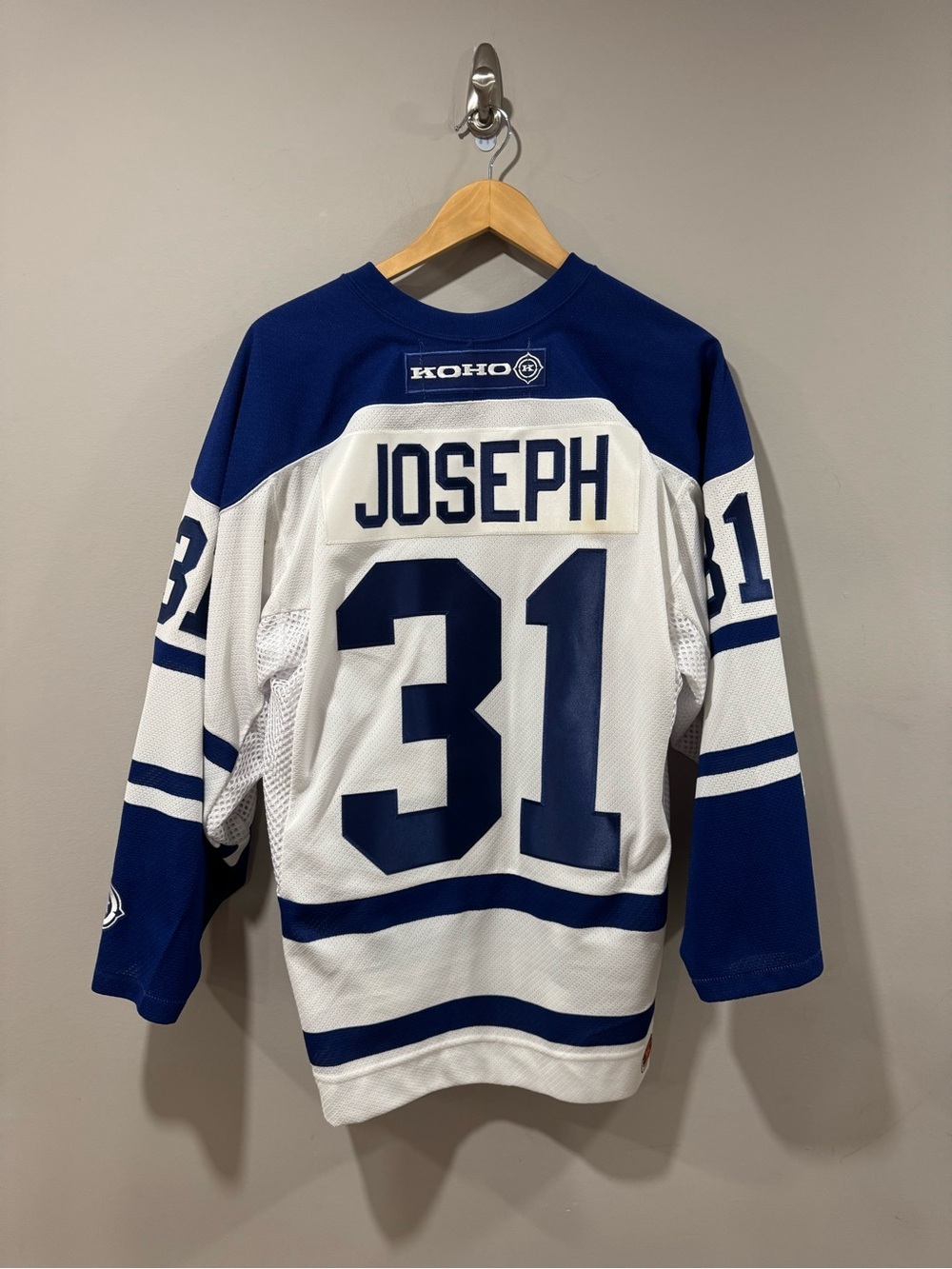 Vintage Curtis Joseph Toronto Maple Leafs Maska CCM Hockey Jersey - Original - Picture 2 of 14